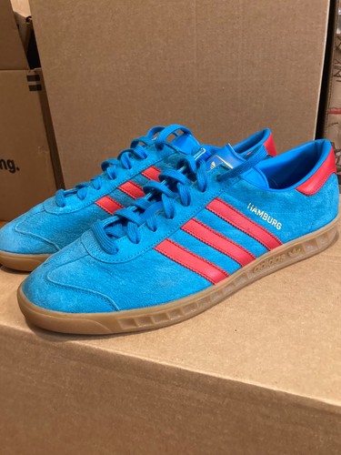 Adidas hamburg solar blue red - adidas,