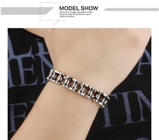 Men's Stainless Steel Biker