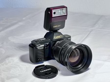 Canon T70 con adattatore