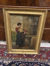 Pio Joris Olio Su Tela 1887