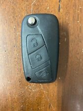 CHIAVE ORIGINALE TELECOMANDO COVER  GUSCIO FIAT MODELLO RETTANGOLARE LOGO BLU