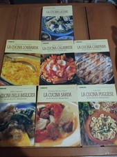 LOTTO 7 LIBRI LA CUCINA
