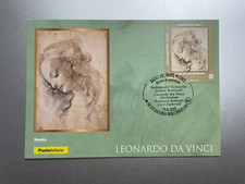 2023 Cartolina Filatelica Radici del Made in Italy Leonardo Da Vinci