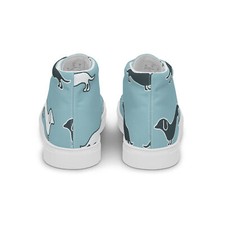Scarpe alte in tela da uomo