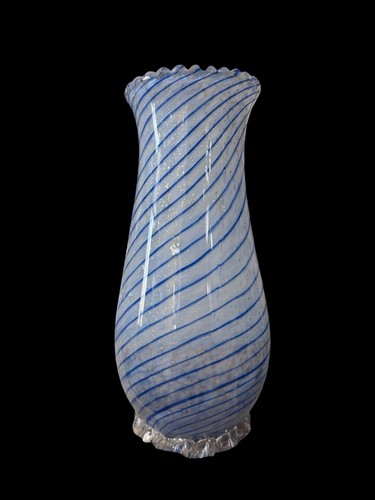 Murano mezza filigrana glass - murano,
