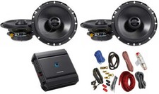 Alpine S-A32F Amplificatore 4 Canali + 2 Coppie Altoparlanti Coassiali S-S65 6,5" e
