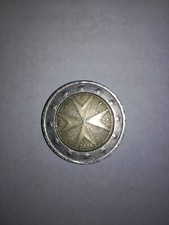  rara 2 euro malta 2008 con