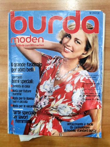 Rivista burda aprile - rivista, 1978