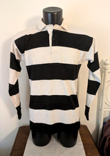 maglia RUGBY MADE IN ENGLAND VIADANA anni '80 MATCH WORN #19 BARBARIANS SHIRT