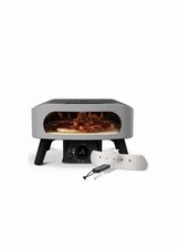 Forno Pizza a Gas 13” Cozze CLASSIC 30mbar Acciaio Inox Pietra + Termometro ✅