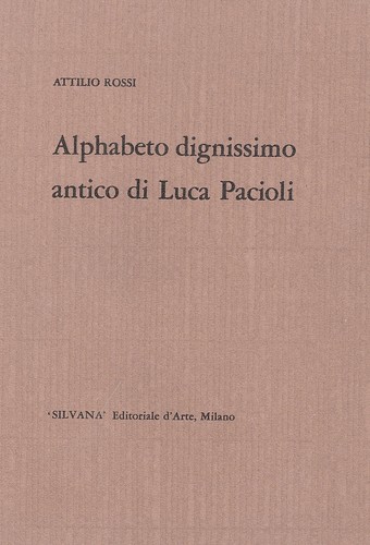 Alphabeto dignissimo antico - , di