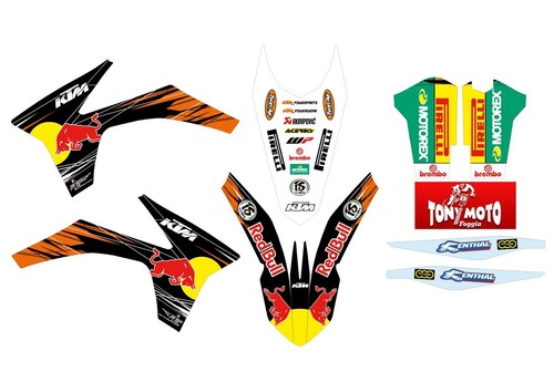 Kit adesivi grafiche moto - moto, ktm
