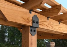 Cravatte in legno ornamentali OZCO OWT 56610 8” Post To Beam P2B-LS-8 Laredo Sunset