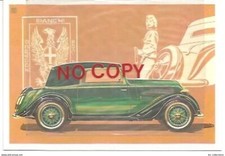 Bianchi S 9 Cabriolet Dolomiti. Illustratore Aldo Brovarone.