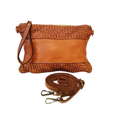 Tracolla Media Vera Pelle