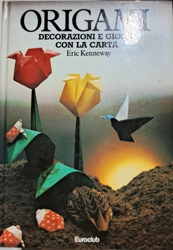 Libro origami decorazioni - libro, e