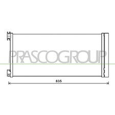 Condensatore Climatizzatore Prasco FT900C001 AQ PER FIAT