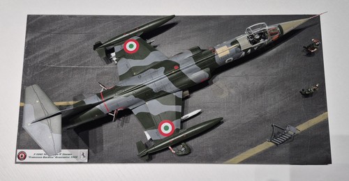 Diorama 104 ami starfighter - f-104,