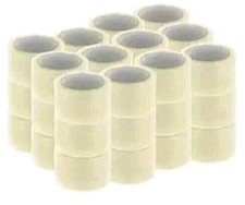 36 ROTOLI NASTRO ADESIVO SILENZIOSO TRASPARENTE 50X66 SCOTCH IMBALLAGGIO PACCHI