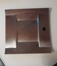 ALESSI - VASSOIO QUADRATO Vintage design PINO TOVAGLIA acciaio 18/10