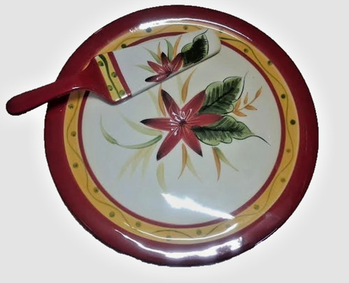 Piatto ceramica portata - in,