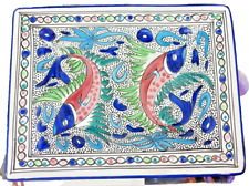 FRUTTIERA IN CERAMICA DIPINTA A MANO 30X40 CM