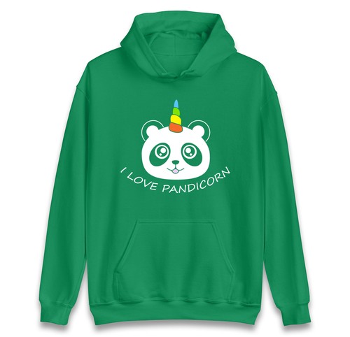 Carino pandicorn hoodie - carino,