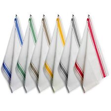 Strofinacci canovacci asciugapiatti cucina 100% cotone 6 pezzi Bretella 50x70 cm