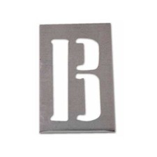 Stampo Traforato a Lettere in serie (dalla A alla Z) misura 70 mm