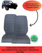 FODERE COPRISEDILI PER FIAT PANDA 141 SISLEY 4X4 DA CUCIRE
