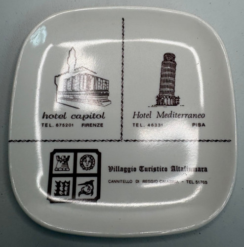 Posacenere ricordo hotel