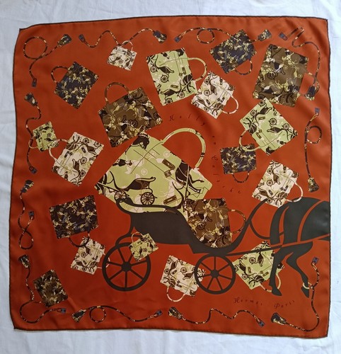 Foulard hermès kelly - kelly, en