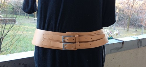 Cintura vera pelle donna - vera,