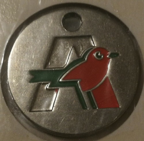 Jeton caddie metal - ♦, "