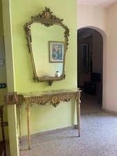 Console entratina con specchio