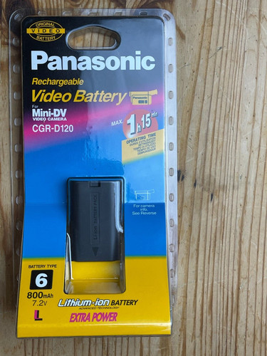 Videocamera mini panasonic - mini-dv,