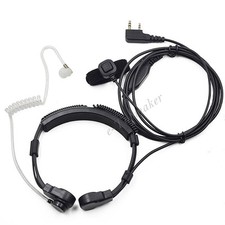 Neck throat mic - mic, earpiece