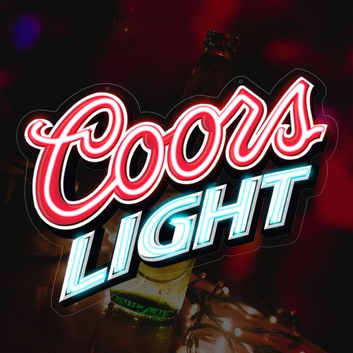 Coors light led - neon, beer