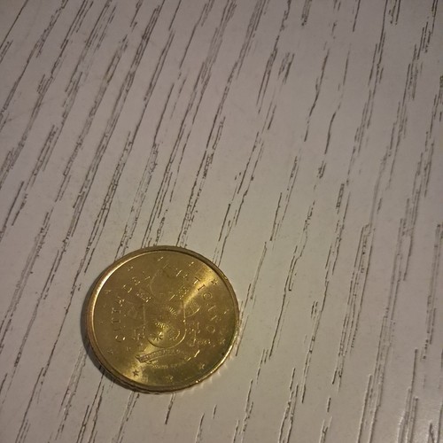 Moneta50 cent città del - cent,