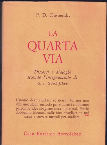 Quarta via discorsi e - discorsi,