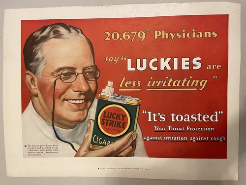 Lucky strike sigarette - lucky, e