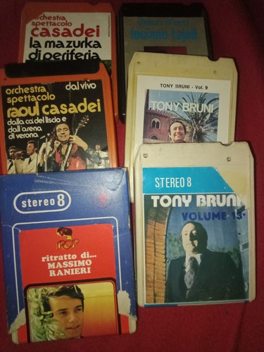 Stereo cassette lotto6pz - 8,