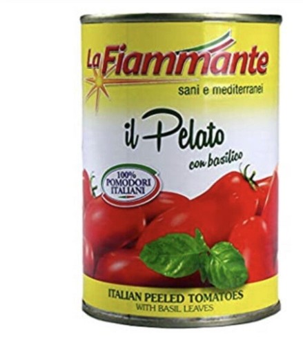 Fiammante pelati con - la,