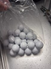 Set 10 Palline BIANCHE CALCIO BALILLA, palla, bilie Anti Rimbalzo GARLANDO