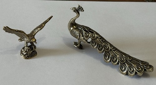 Set statuine ottone - set, aquila