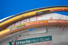 2x tubolari vittoria pro-team corsa cx  T.T, 21-28" NOS NUOVI x replica PANTANI