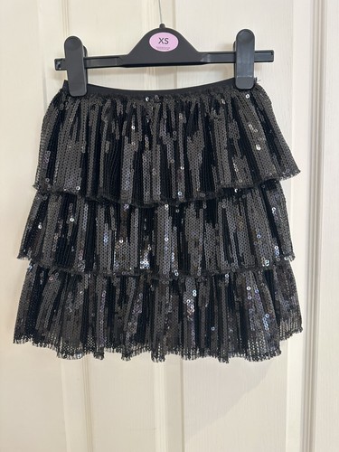 Gonna strati con paillettes - gonna, a