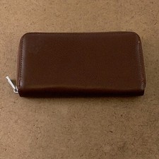 Portafoglio in pelle marrone