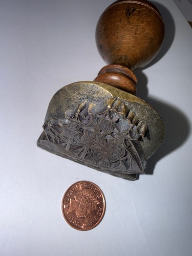 Antique desk large wax seal - desk,