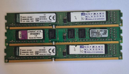 Lotto ram kingston - 3, ddr3